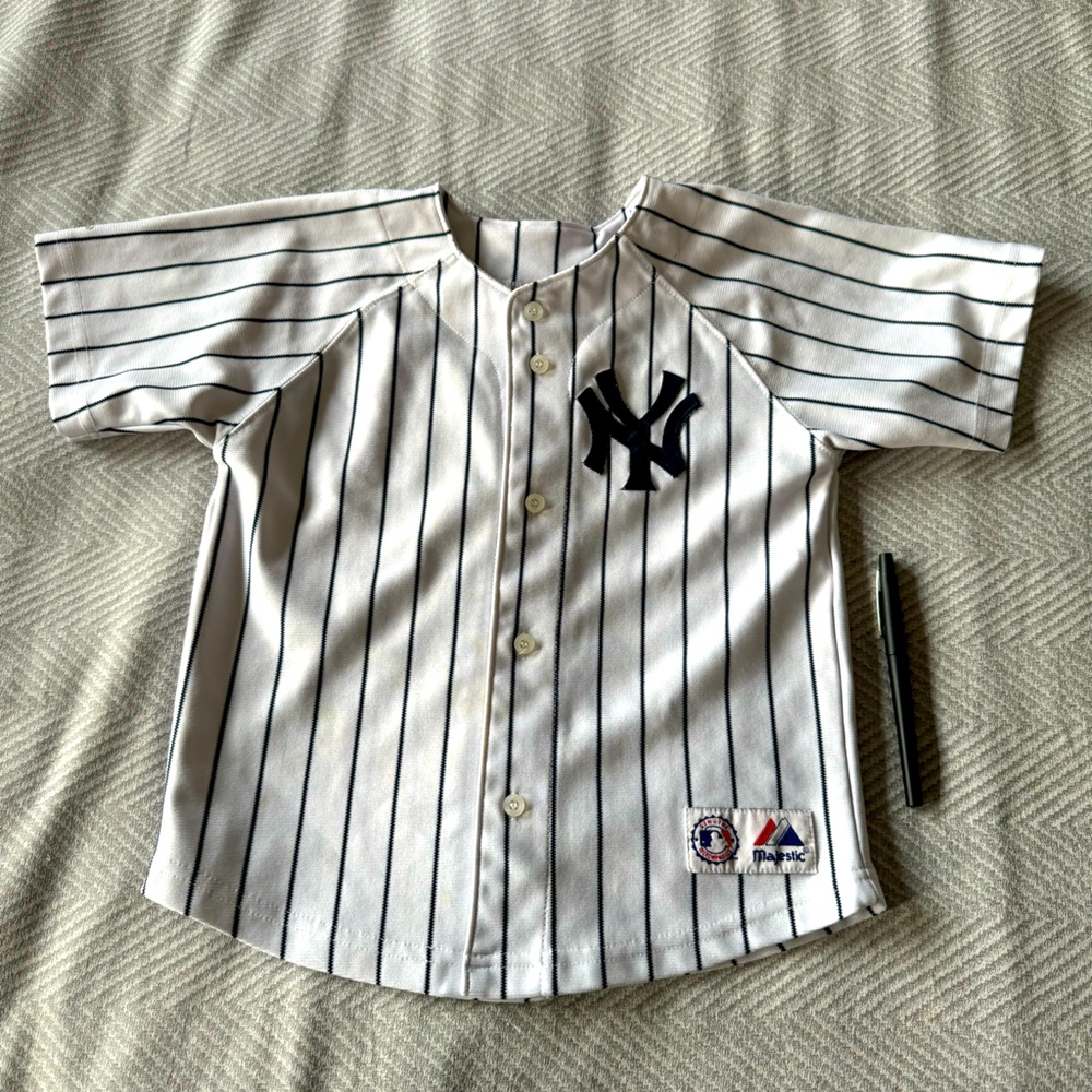 Youth New York Yankees Derek Jeter baseball jersey NYY authentic